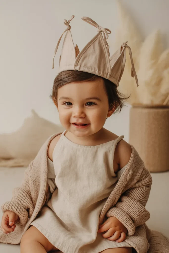 Festive Birthday Crown Outfit