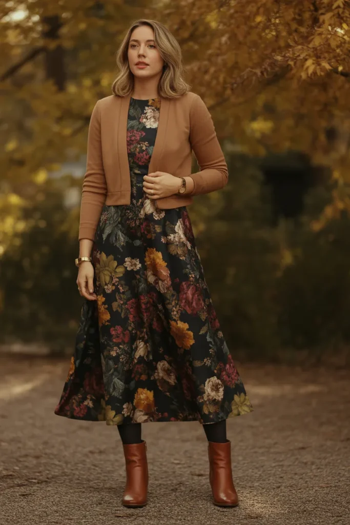 Floral Midi Dress