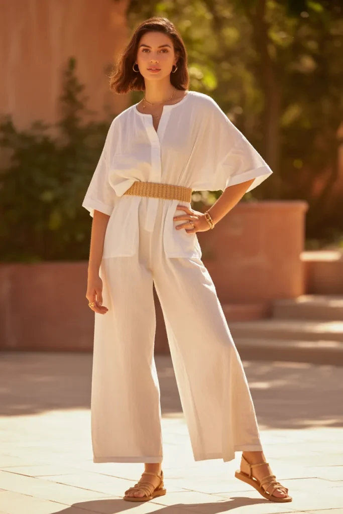 Flowy Cotton Jumpsuit