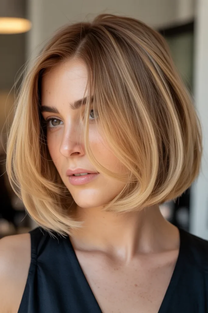 Golden Beige Bob