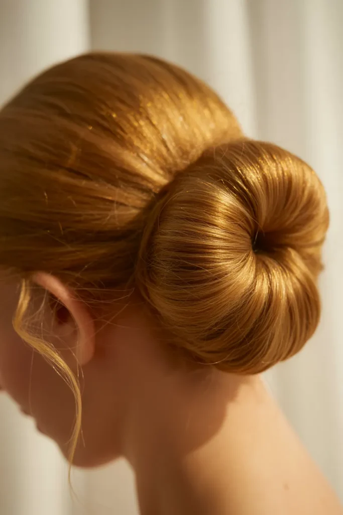 Golden Halo Bun