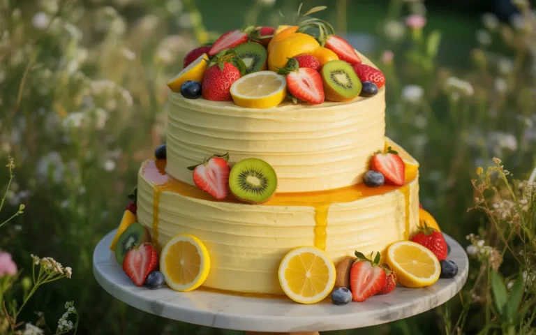 Lemon Raspberry Drizzle