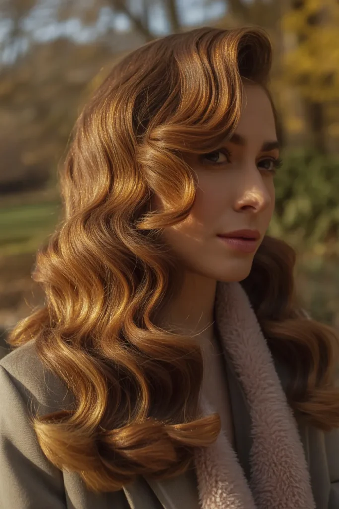 Loose Glossy Waves