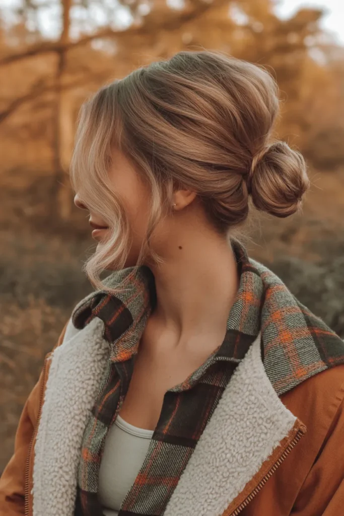 Low Textured Bun