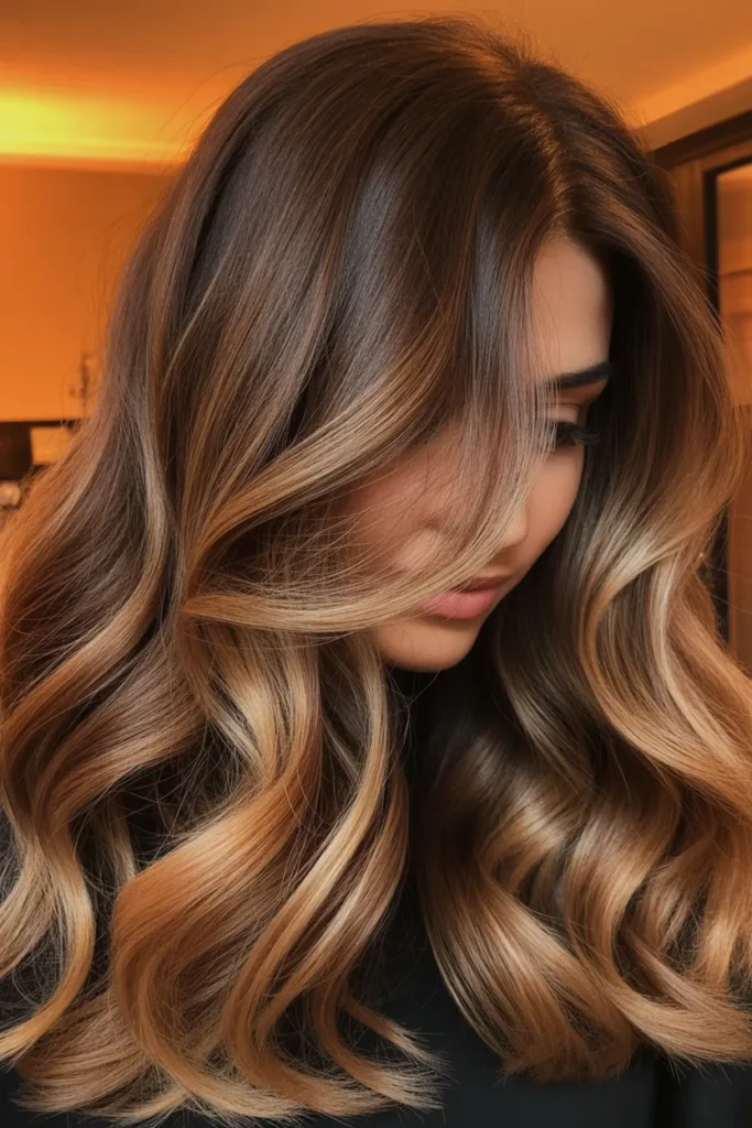 Mocha Caramel Highlights