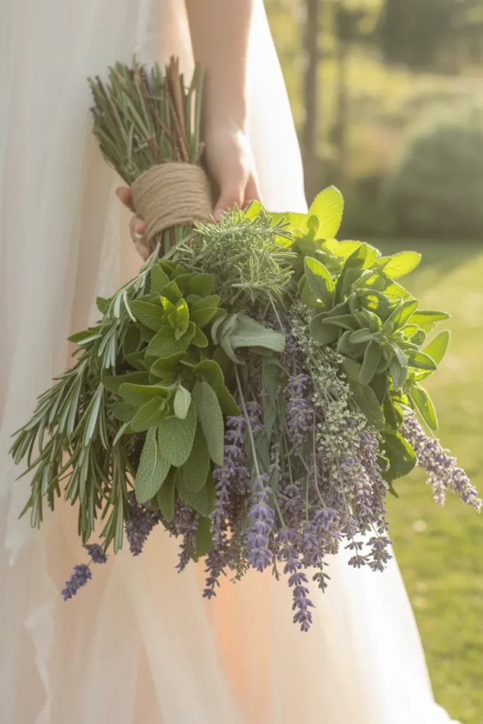 Potted Herb Bouquet