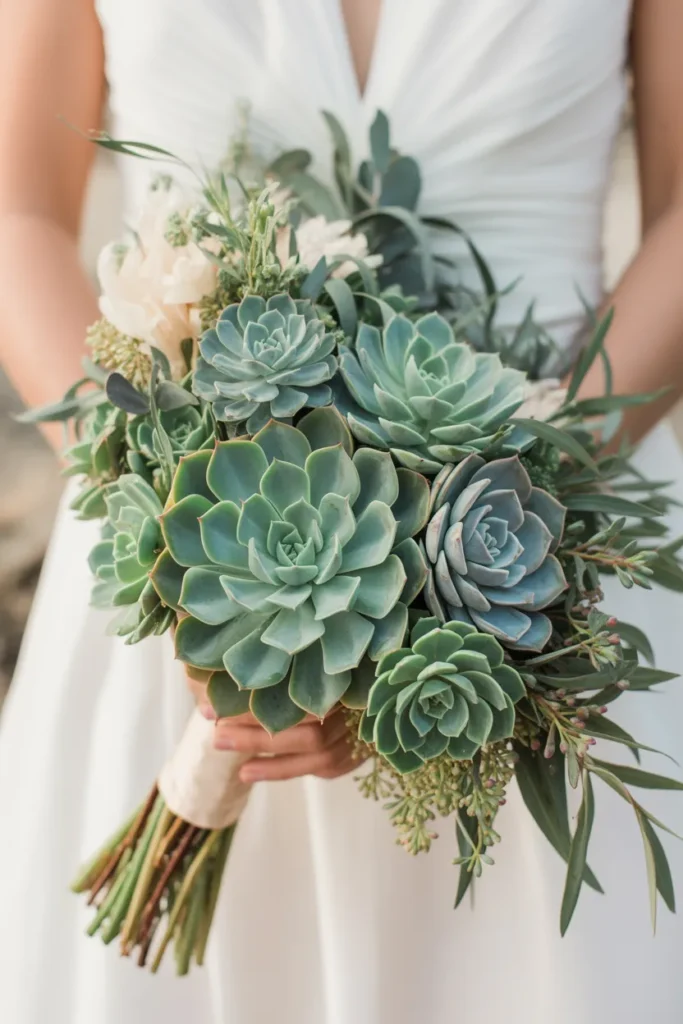 Potted Succulent Accent