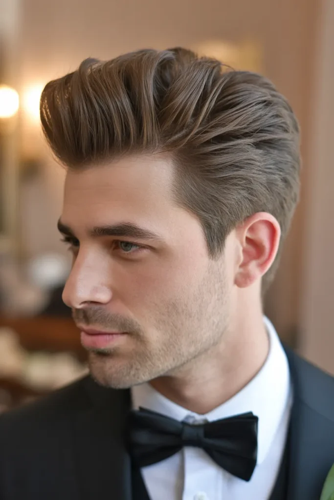 Relaxed Groom Quiff