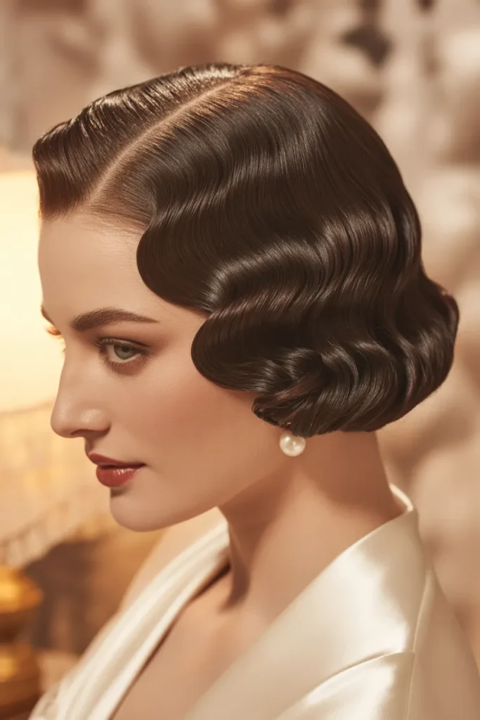 Retro Finger Waves