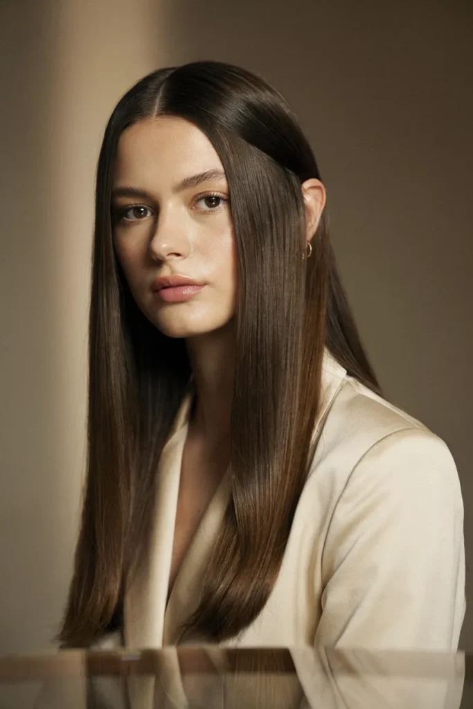 Sleek Straight Hair
