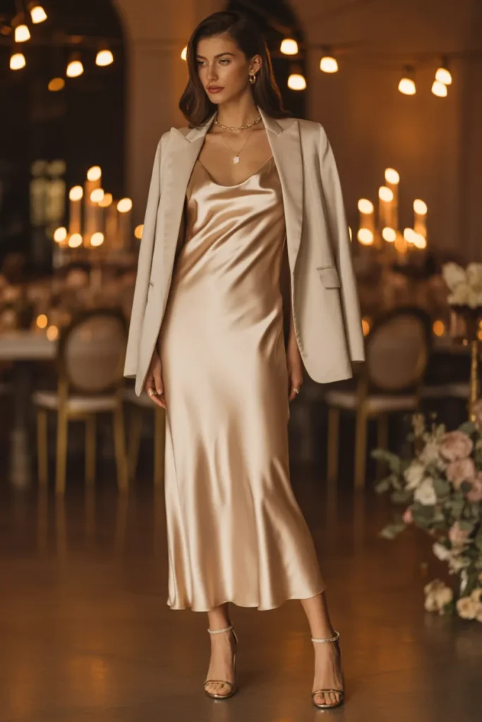 Soft Silk Slip Dress
