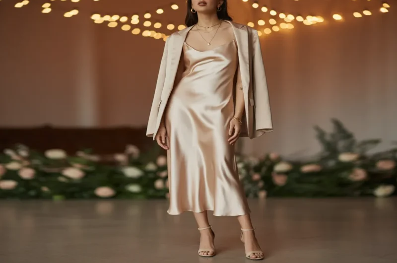 Soft Silk Slip Dress