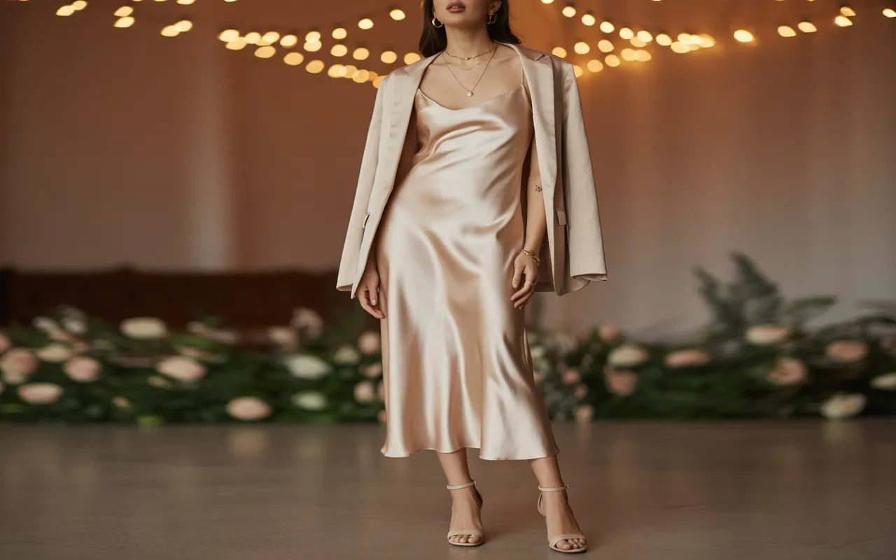 Soft Silk Slip Dress