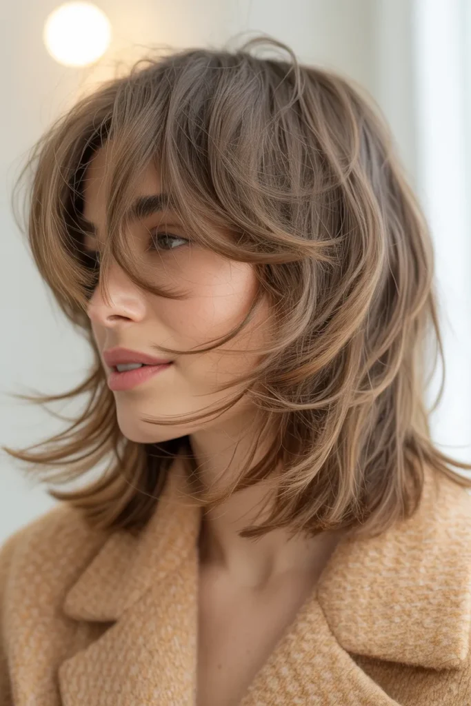 Soft Wispy Shag Cut