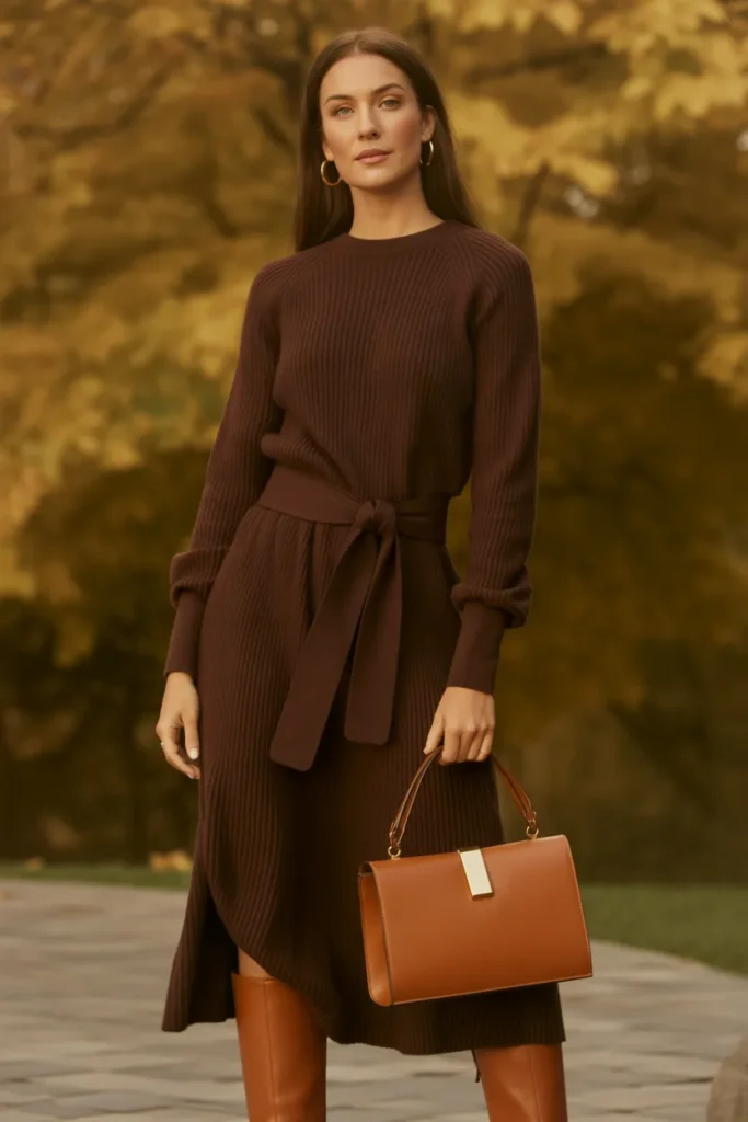 Sweater Waist Dress