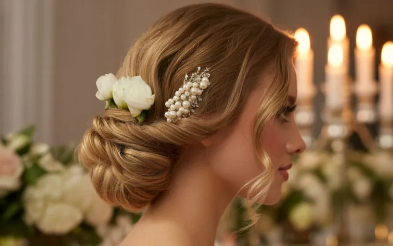 Textured Low Chignon