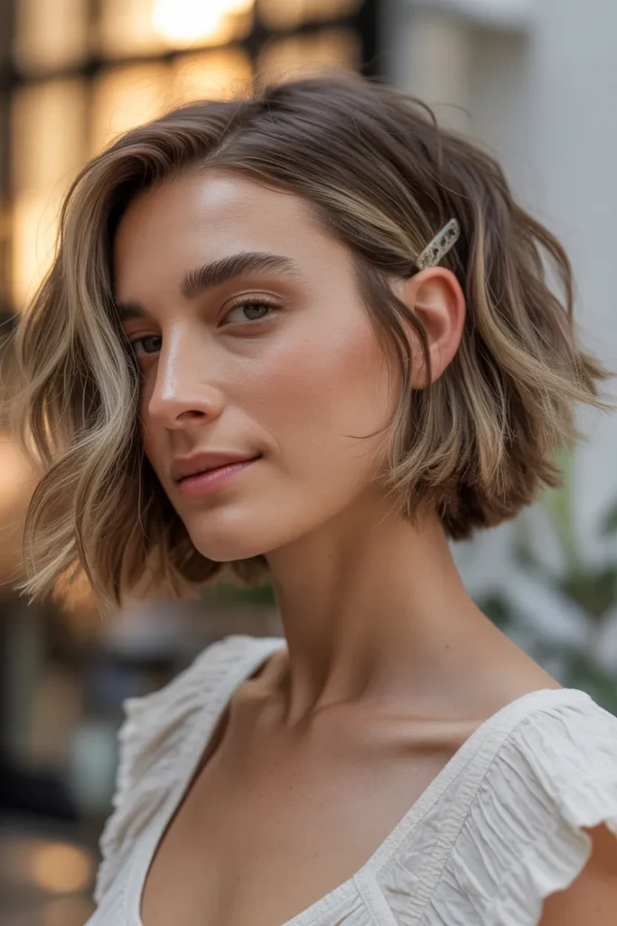 Textured Tousled Bob