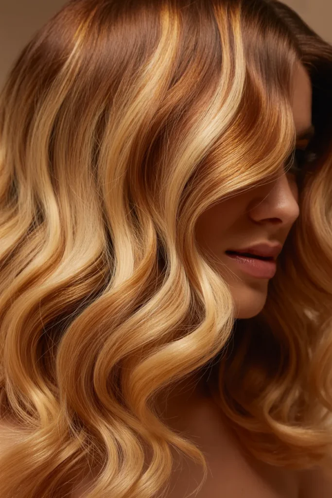 Toffee Blonde Waves