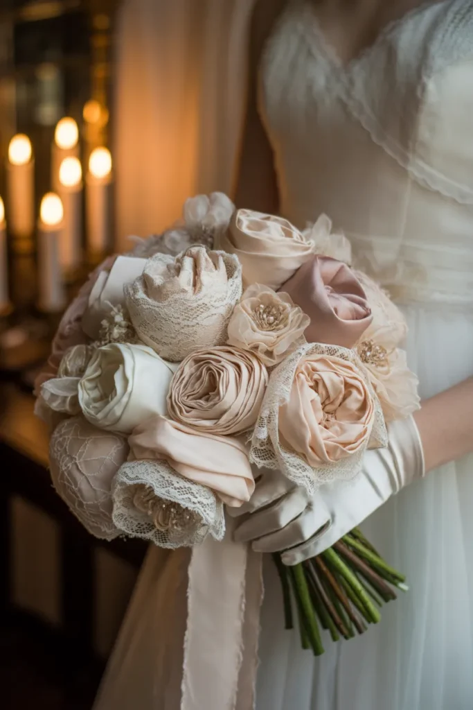  Upcycled Fabric Blooms