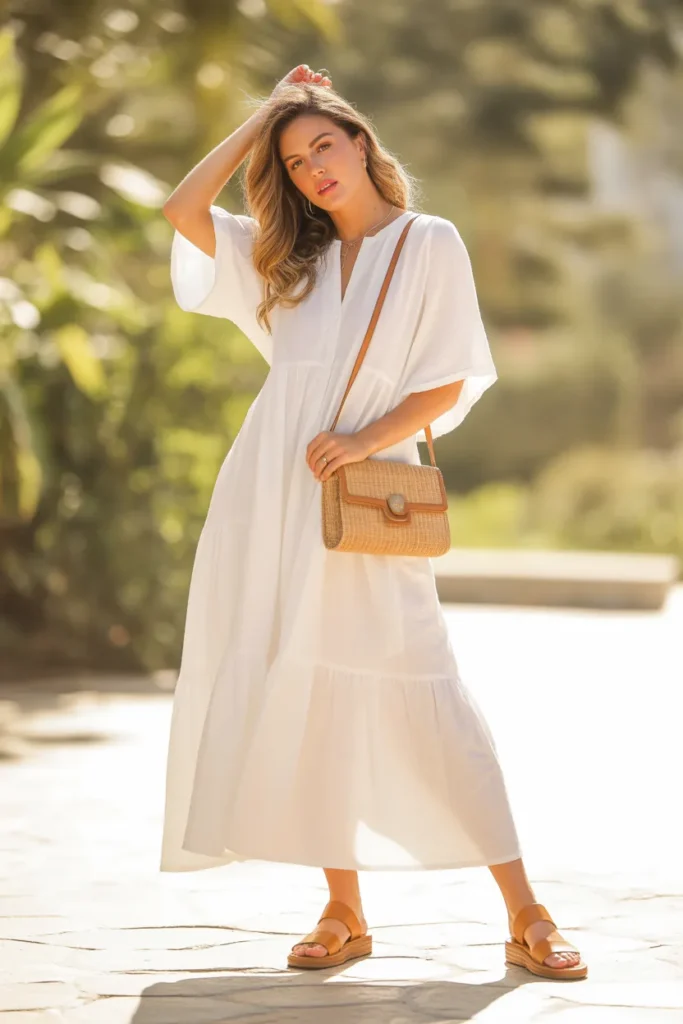 White Denim Shorts