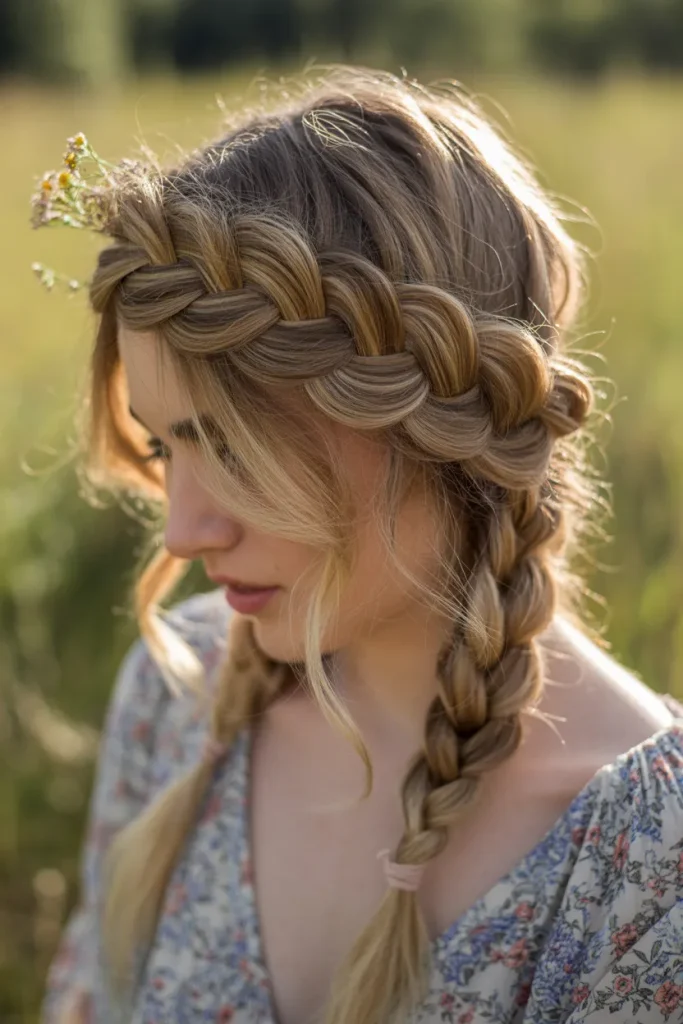 Boho Crown Braid
