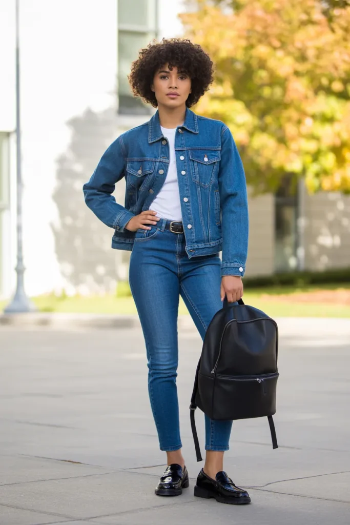 Denim on Denim Ensemble
