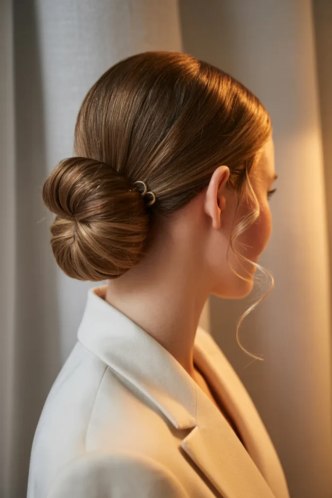 Low Twisted Chignon