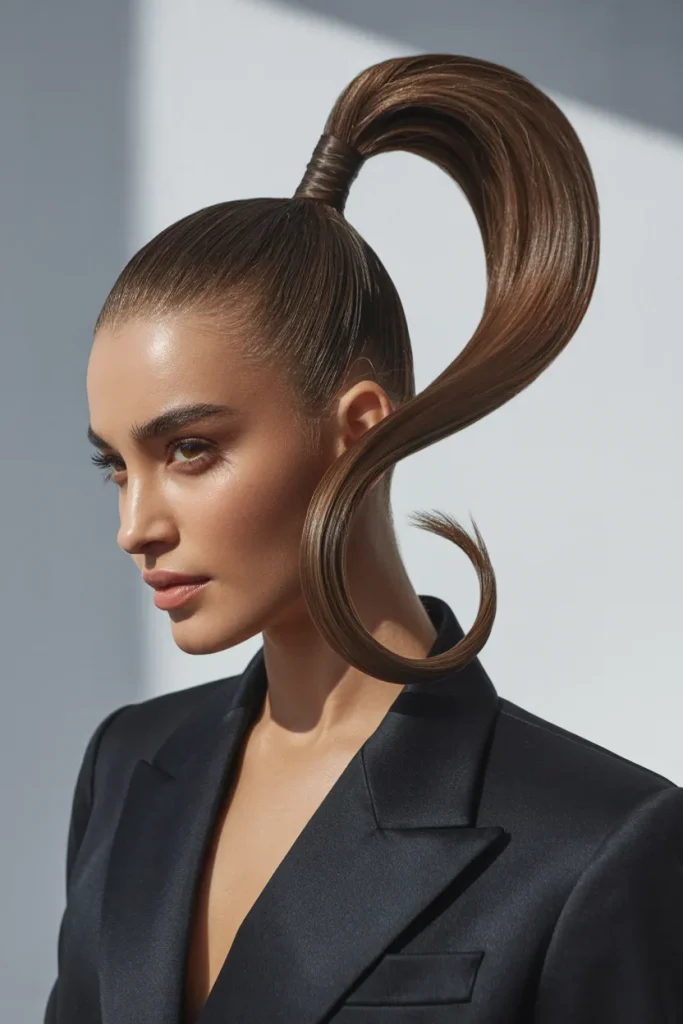 Sleek High Ponytail