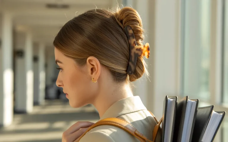 Sleek Low Claw Clip